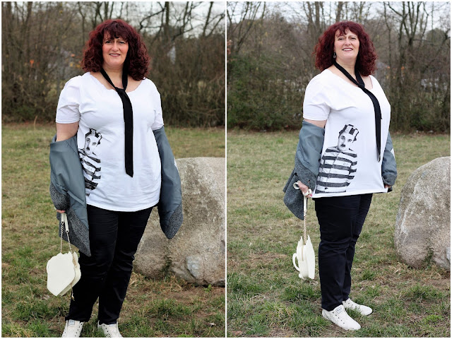 Schwarz Weiß Look auf ü 50 Mode und Lifestyle Blog