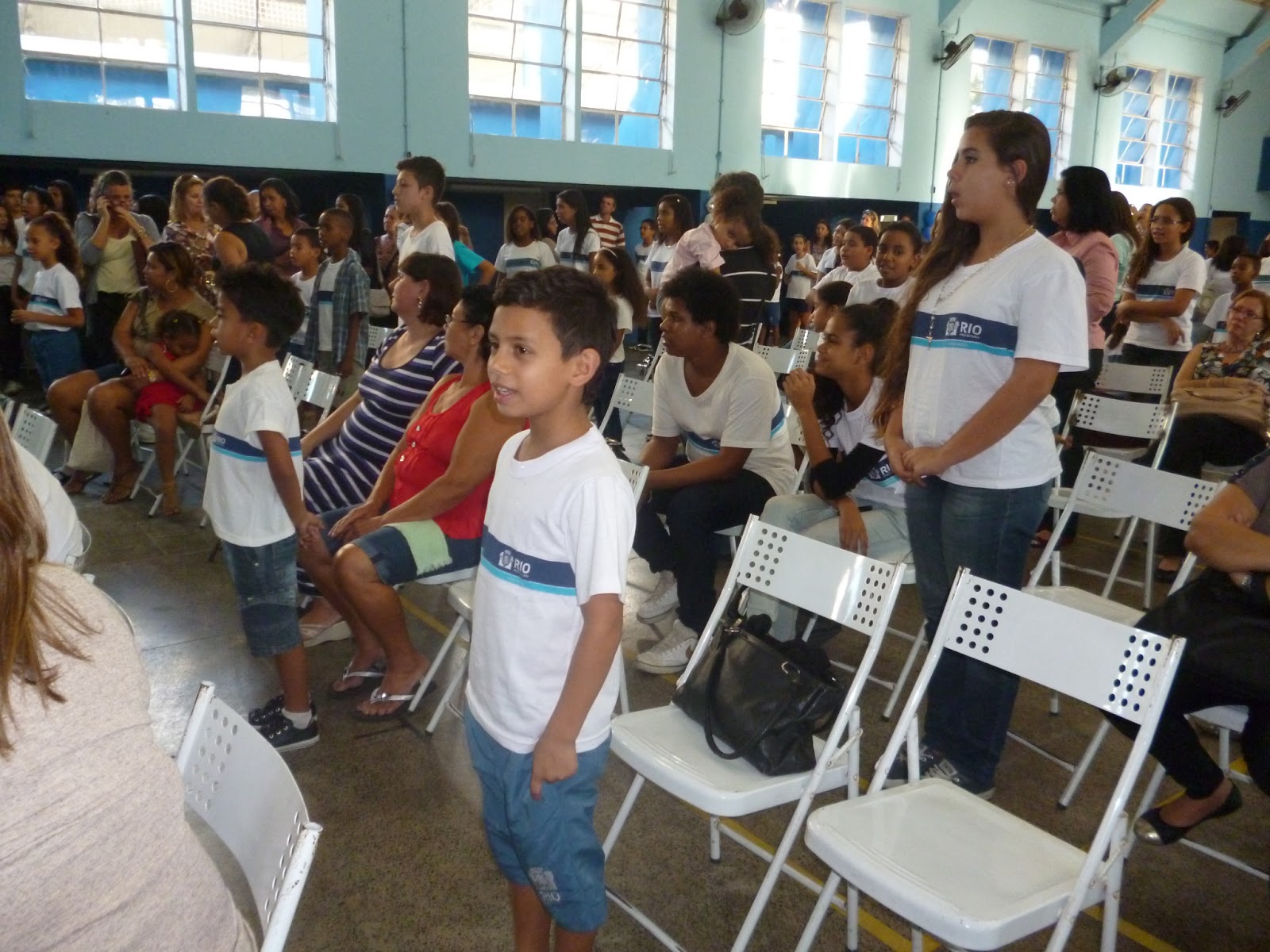 Escola Municipal Alfredo Gomes POSSE SOLENE DO GRÊMIO ESTUDANTIL