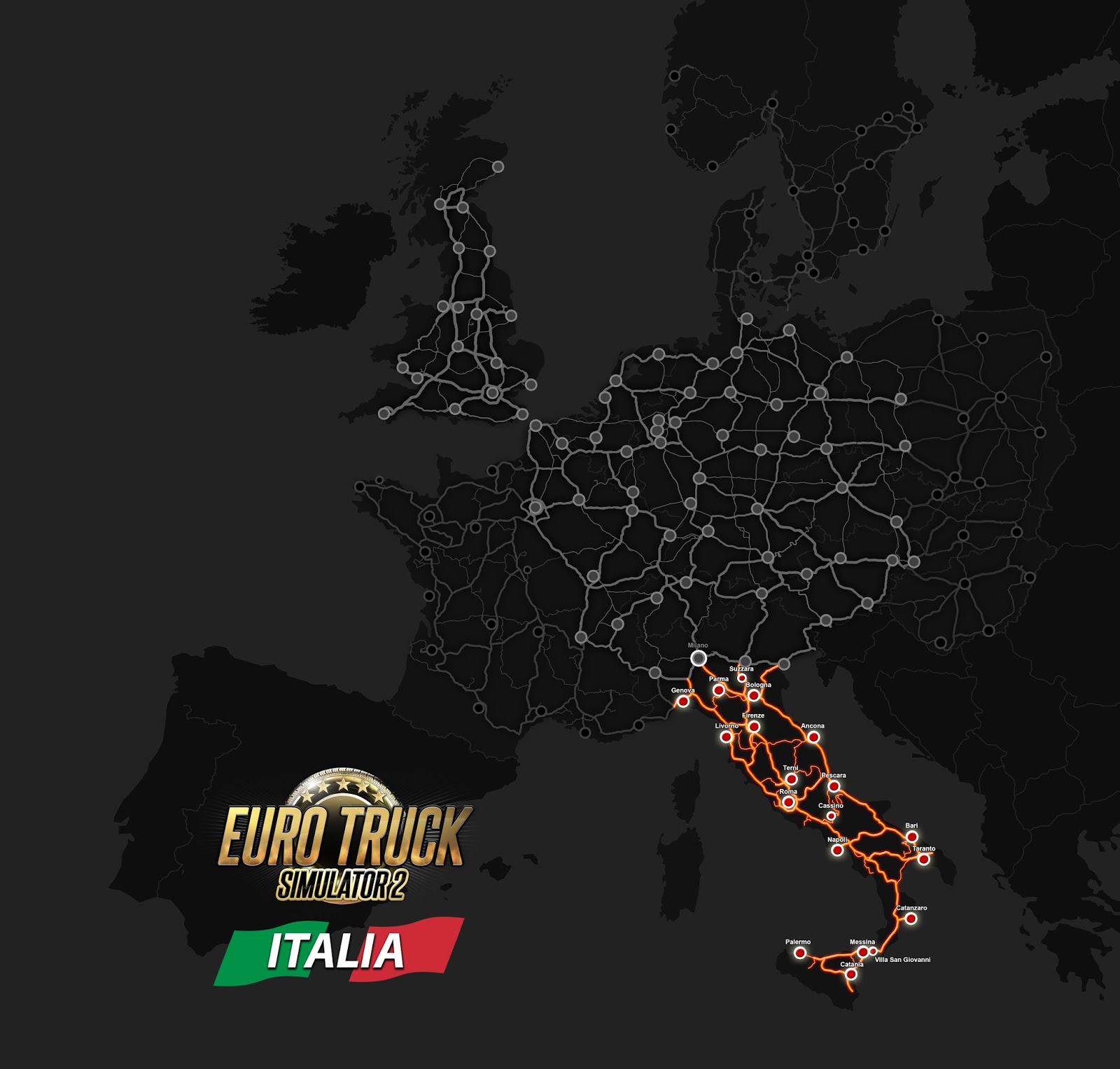 ETS2 Italia DLC Released SimTrucker ETS2 Italia DLC Released SimTrucker