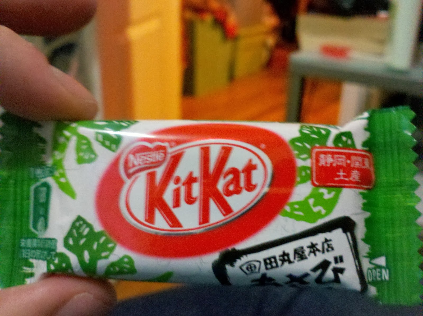 Queer Food Wasabi Kit Kat