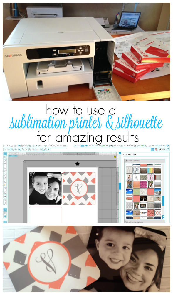 sublimation printer setup, how to use sublimation printer, silhouette cameo, printable material, sublimation blanks, sublimation printing