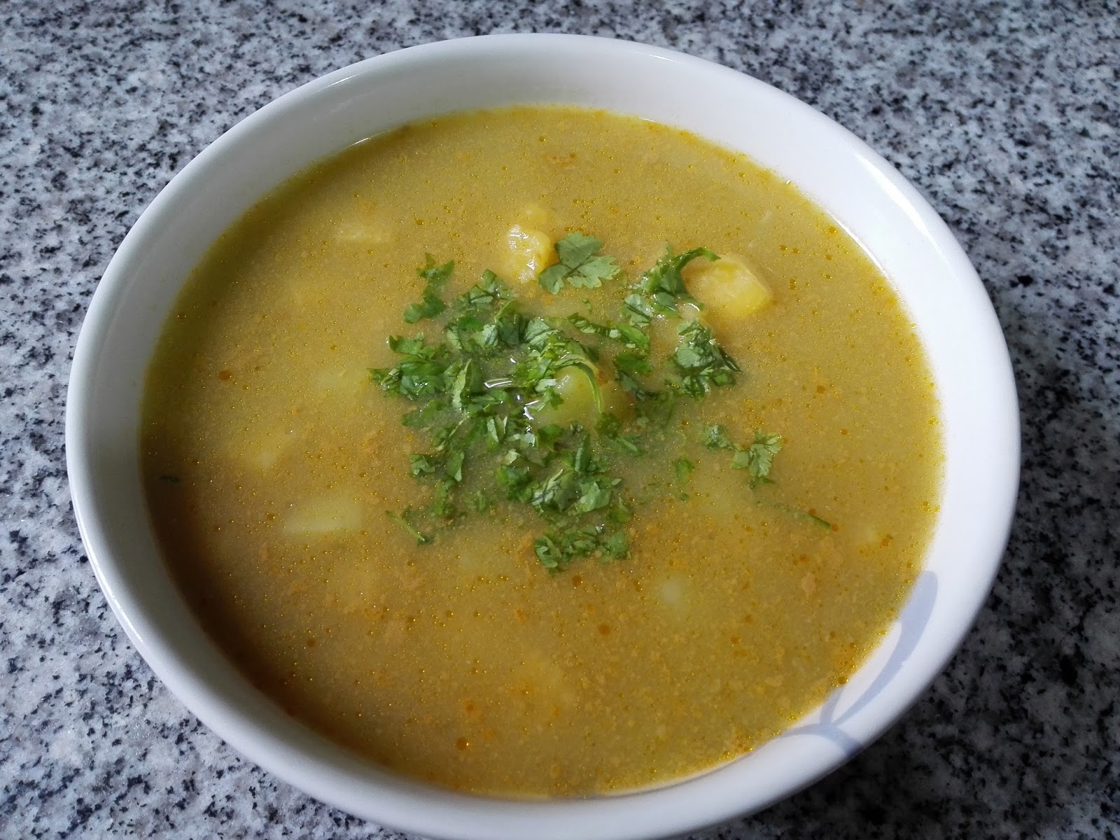 Caseros de la Abuela SOPA DE PLATANO Y PAPA