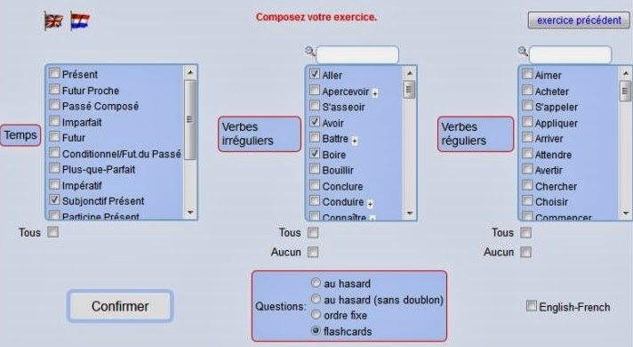 Révise la conjugaison