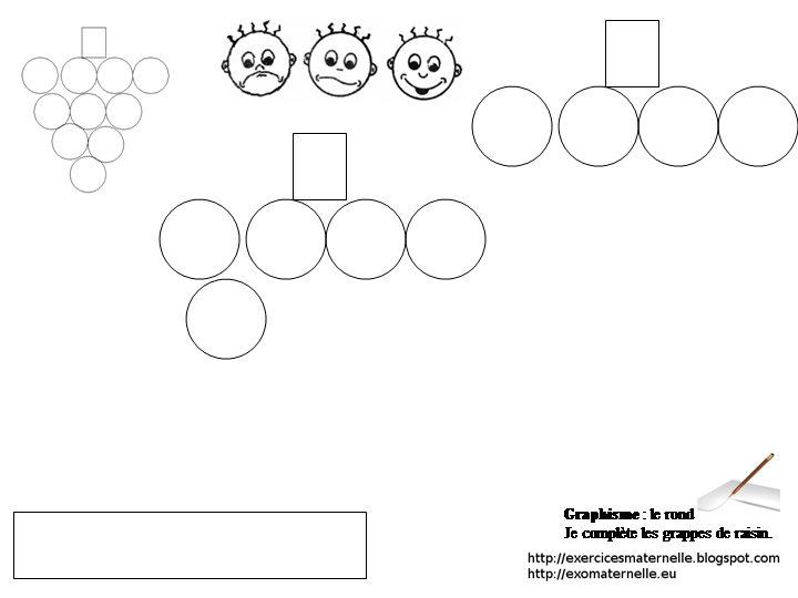 Fiche maternelle raisin