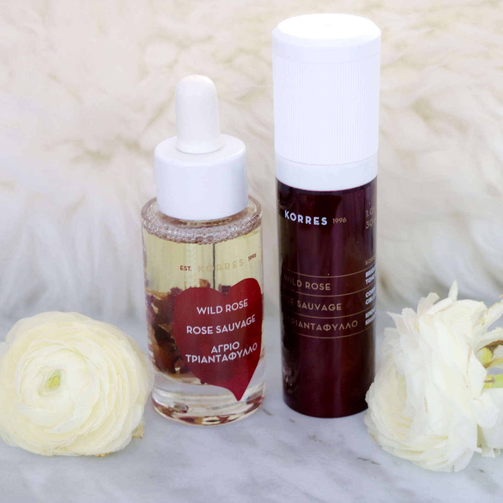 Classy on the Run KORRES Wild Rose Skincare