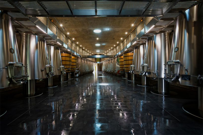 loveisspeed....... Philippe Starck's Wine Cellar for Château Les