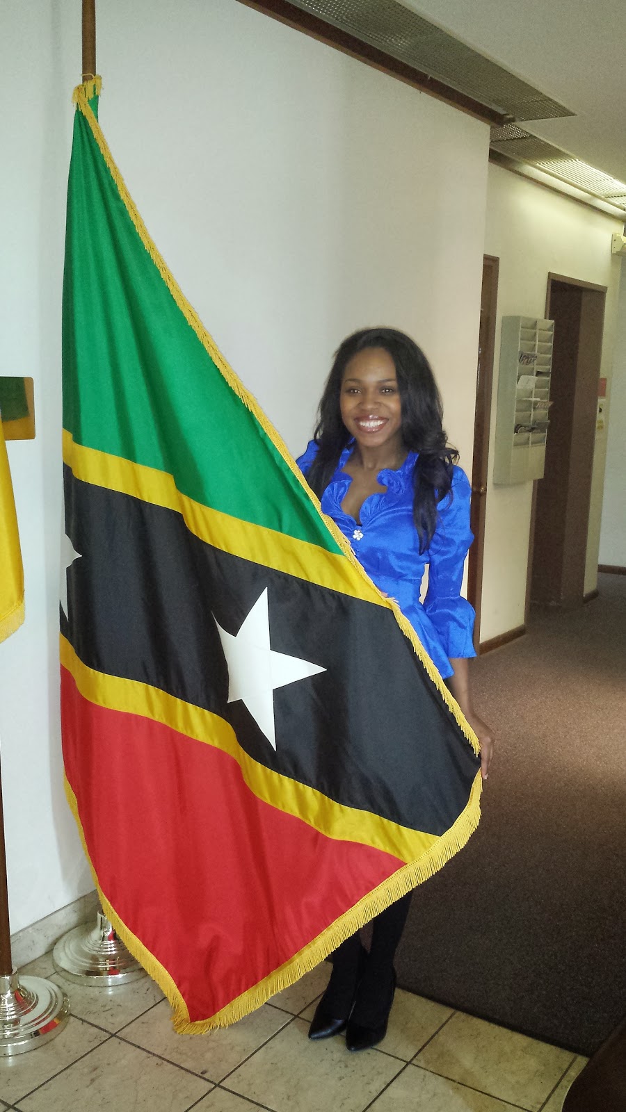 Miss St. Kitts and Nevis International: Visit to the St. Kitts and