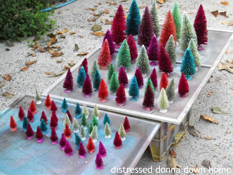 Distressed Donna Down Home First Bleach, Then Dye, Dye, Dye