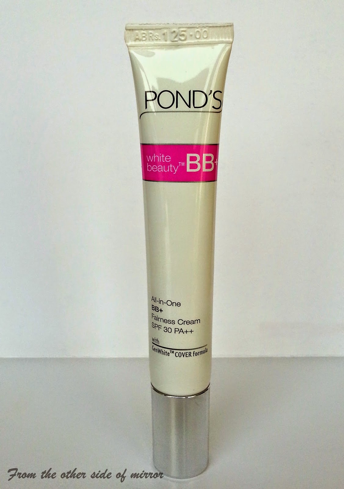 From the other side of mirror Pond s White Beauty BB Cream Review