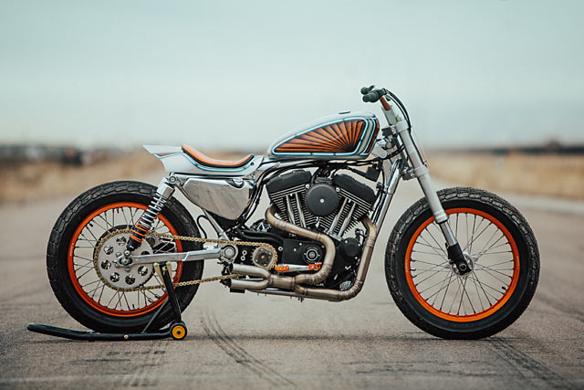 Harley Davidson XL1200R By Bang Moto Hell Kustom