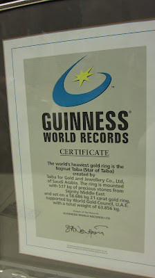 guinness world record Dubai Gold Souk
