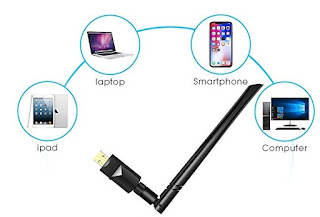 https://blogladanguangku.blogspot.com - Plug & Play, No Driver Disk Needed : Agedate AC600, 600Mbps Wireless USB Adapter specifications 7 reviews