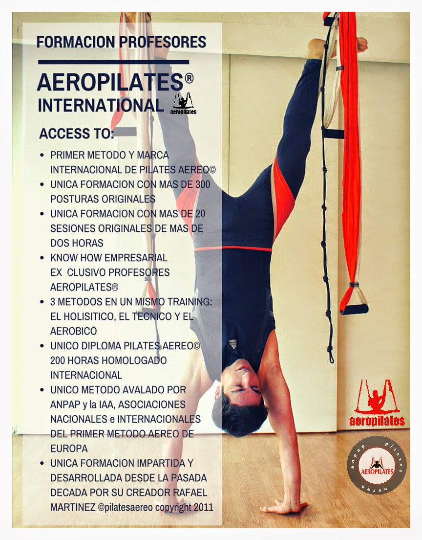 cursos pilates aéreo