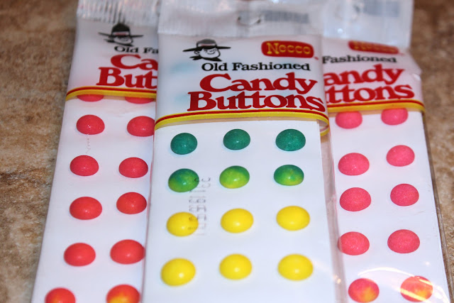 Halloween Candy Buttons 24 Count