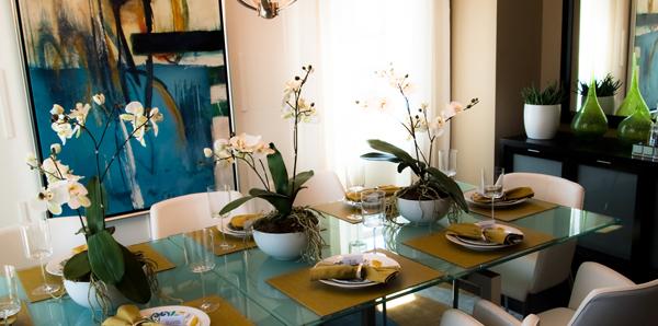 tren warna dalam dekorasi ruang makan modern