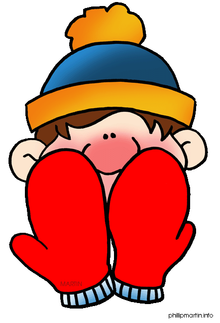 clipart of mittens and hat - photo #13