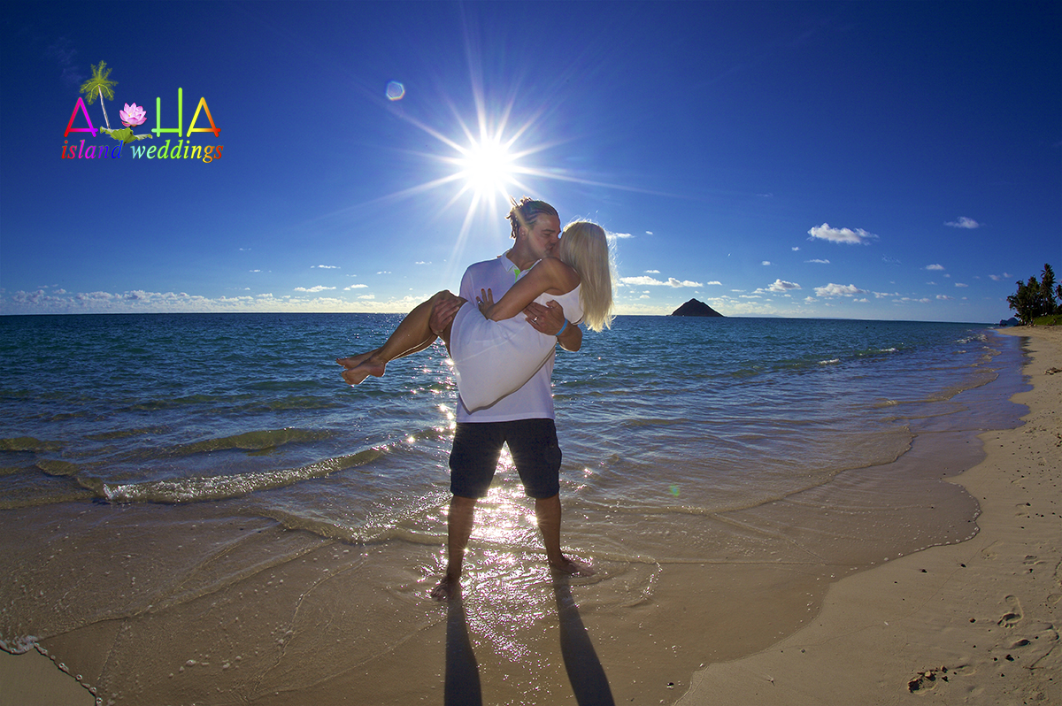 Hawaii Beach Wedding Bride Pre Wedding In Hawaii Lanikai Beach