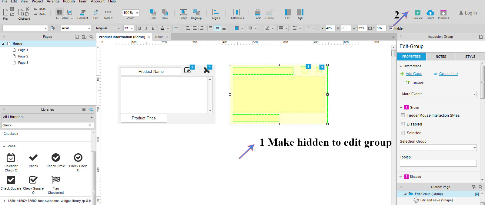 UI/UX Design: Edit,Update,Delete the Product