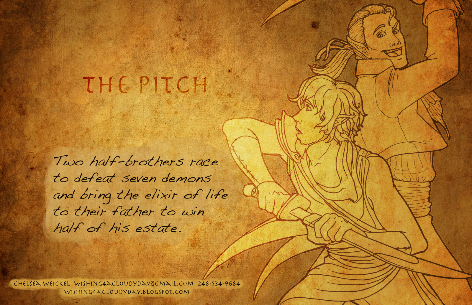 Character Designs by Chelsea Pitch Bible Elixir