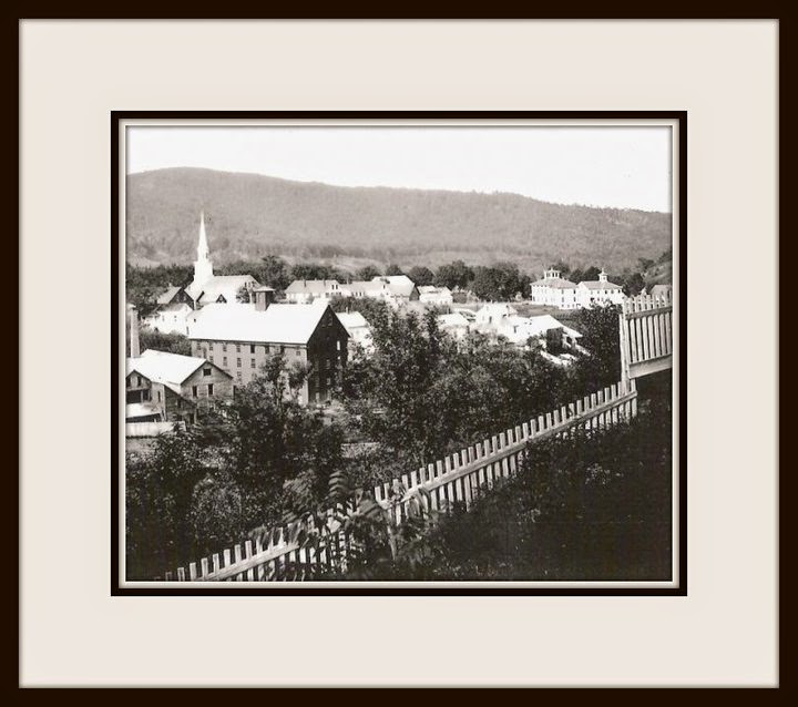 Historic Photos Bellows Falls, VT and surrounding area view of the