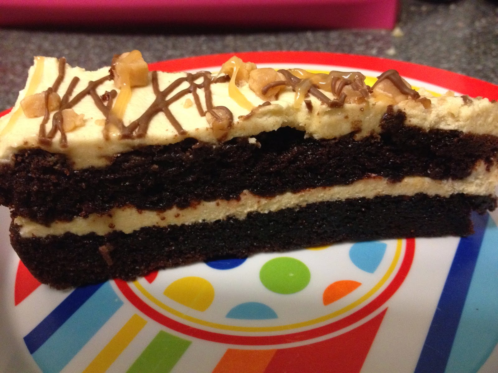 A Review A Day Today's Review Tesco Chocolate & Salted Caramel Cake