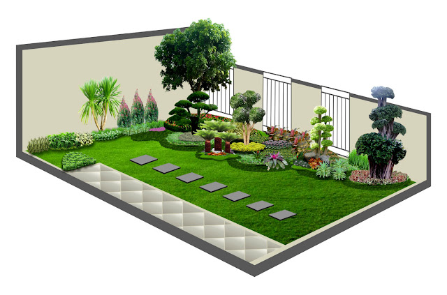 Desain Taman Minimalis