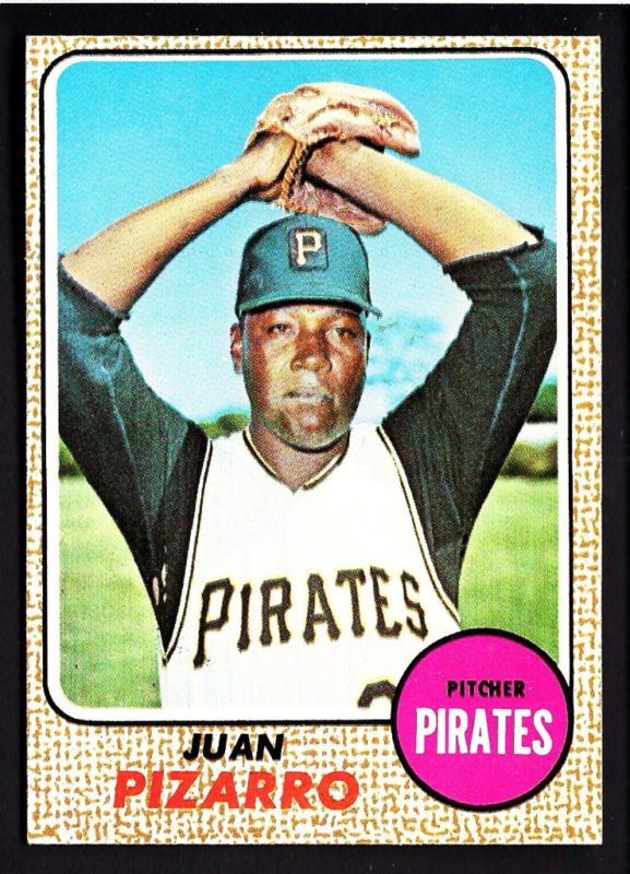 Juan Pizarro 1968 baseball card