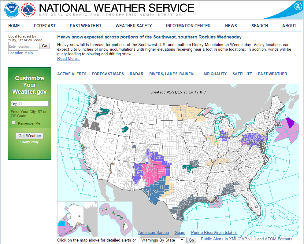 Major Winter Storm To Impact New Mexico Today Into Friday!