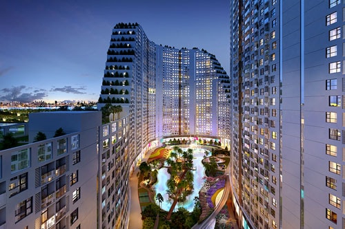 Vẻ đẹp của Tân Hoa Hậu VN 2016 trong căn hộ cao cấp River City