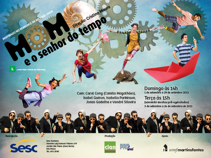 VERSÃO CULTURAL Momo e o Senhor do Tempo Infantil