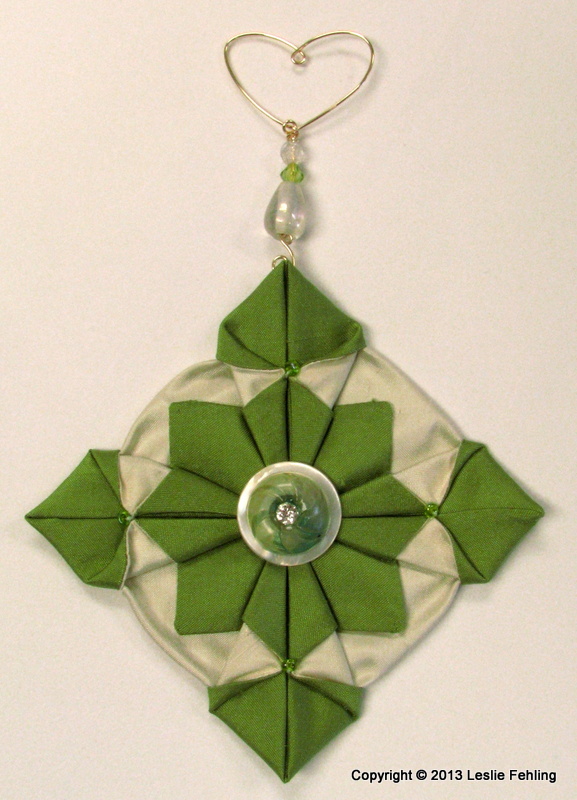 Everyday Artist Fabric Origami Step By Step Fennel