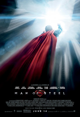 Superman Man of Steel Theatrical One Sheet Movie Poster