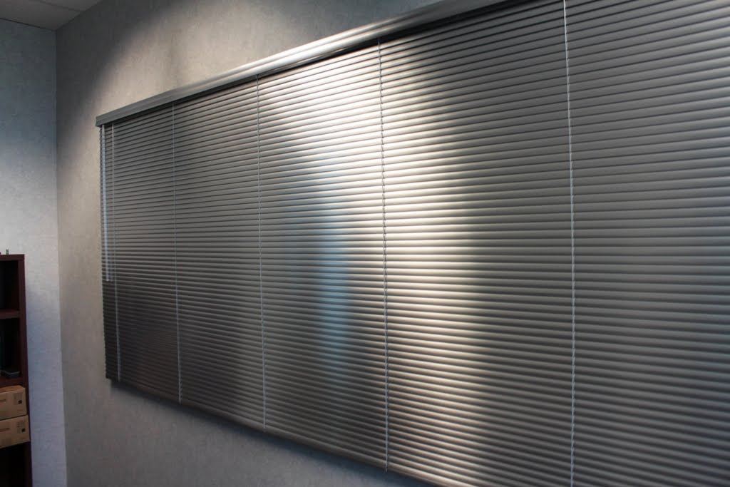 Trinity uptown window coverings custom aluminum blinds