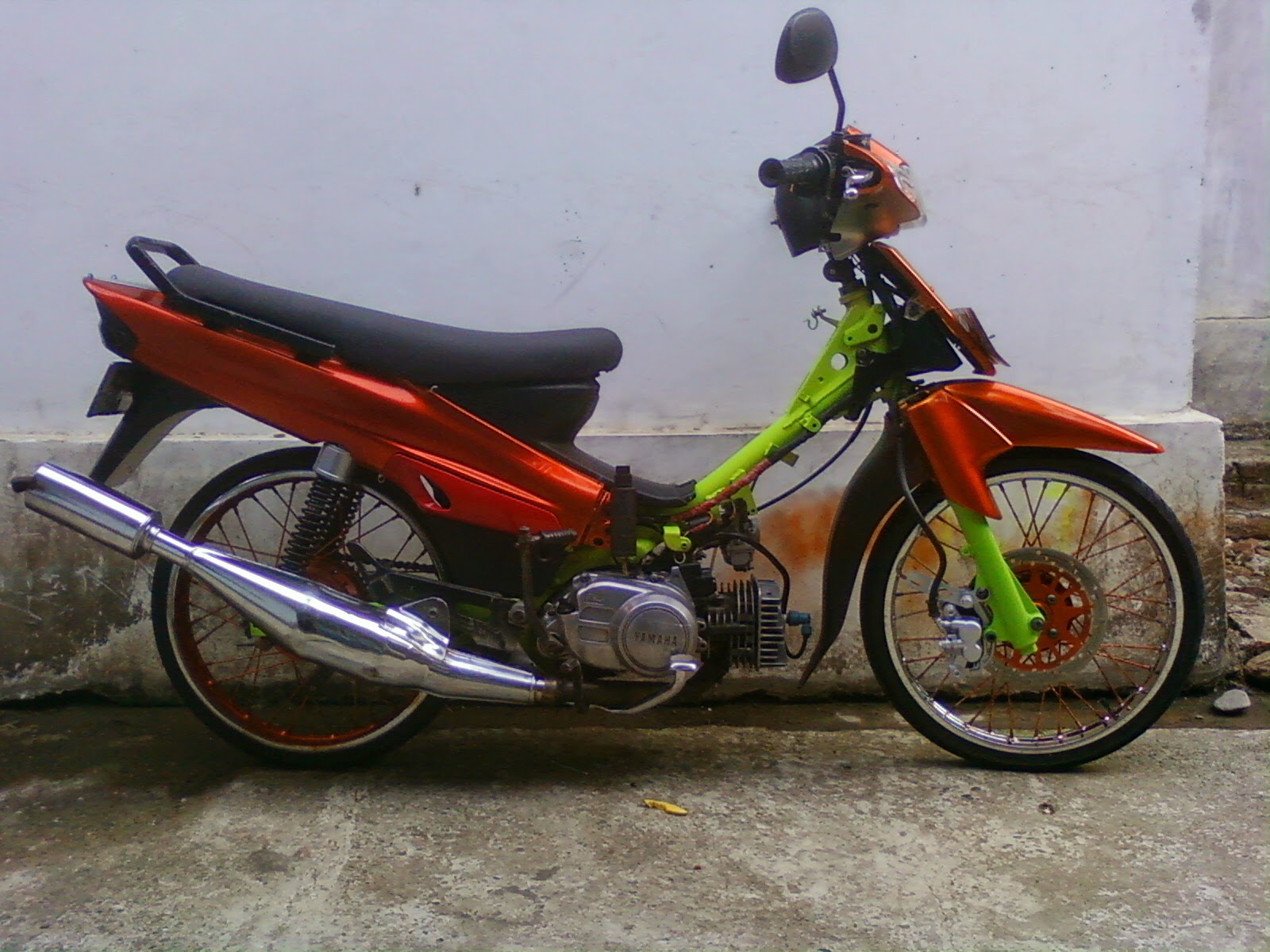 Modif Mio M3 / konsep modifikasi Yamaha Mio M3, simple maticfighter