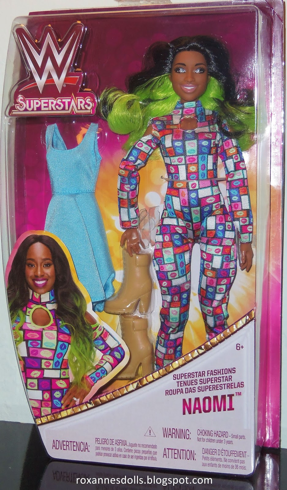 wwe naomi doll