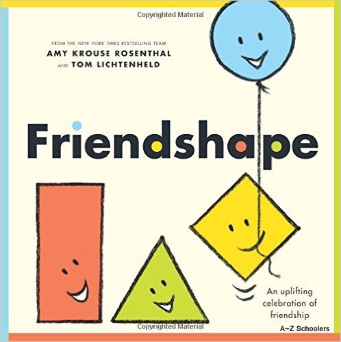 A ~ Z Schoolers: Adventures with Books: Friendshape