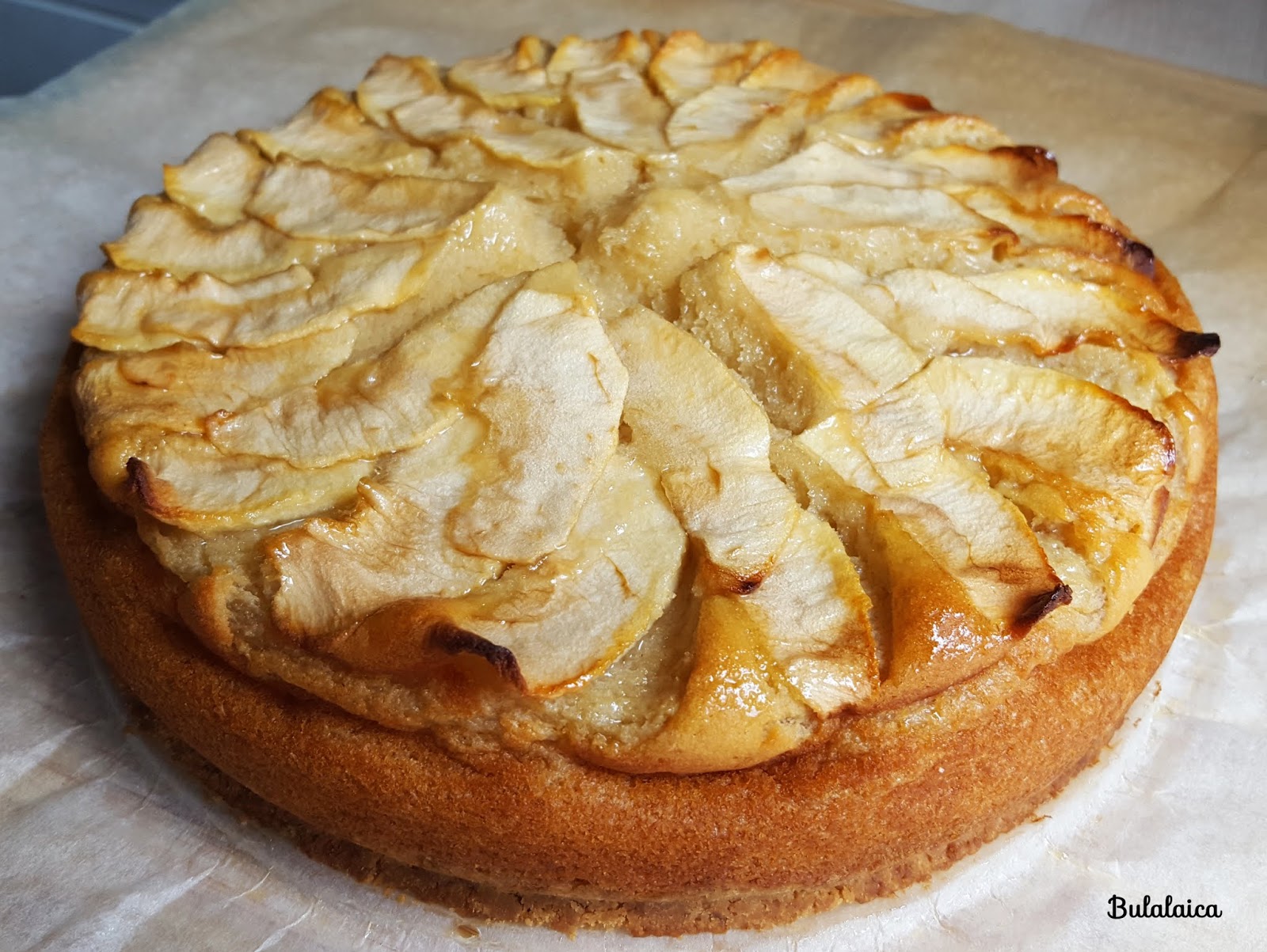 Bulalaica: Tarta de manzana al horno