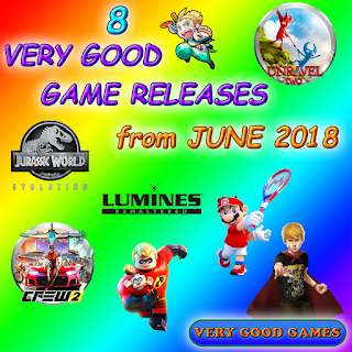 Game news - 8 very good game releases from June 2018