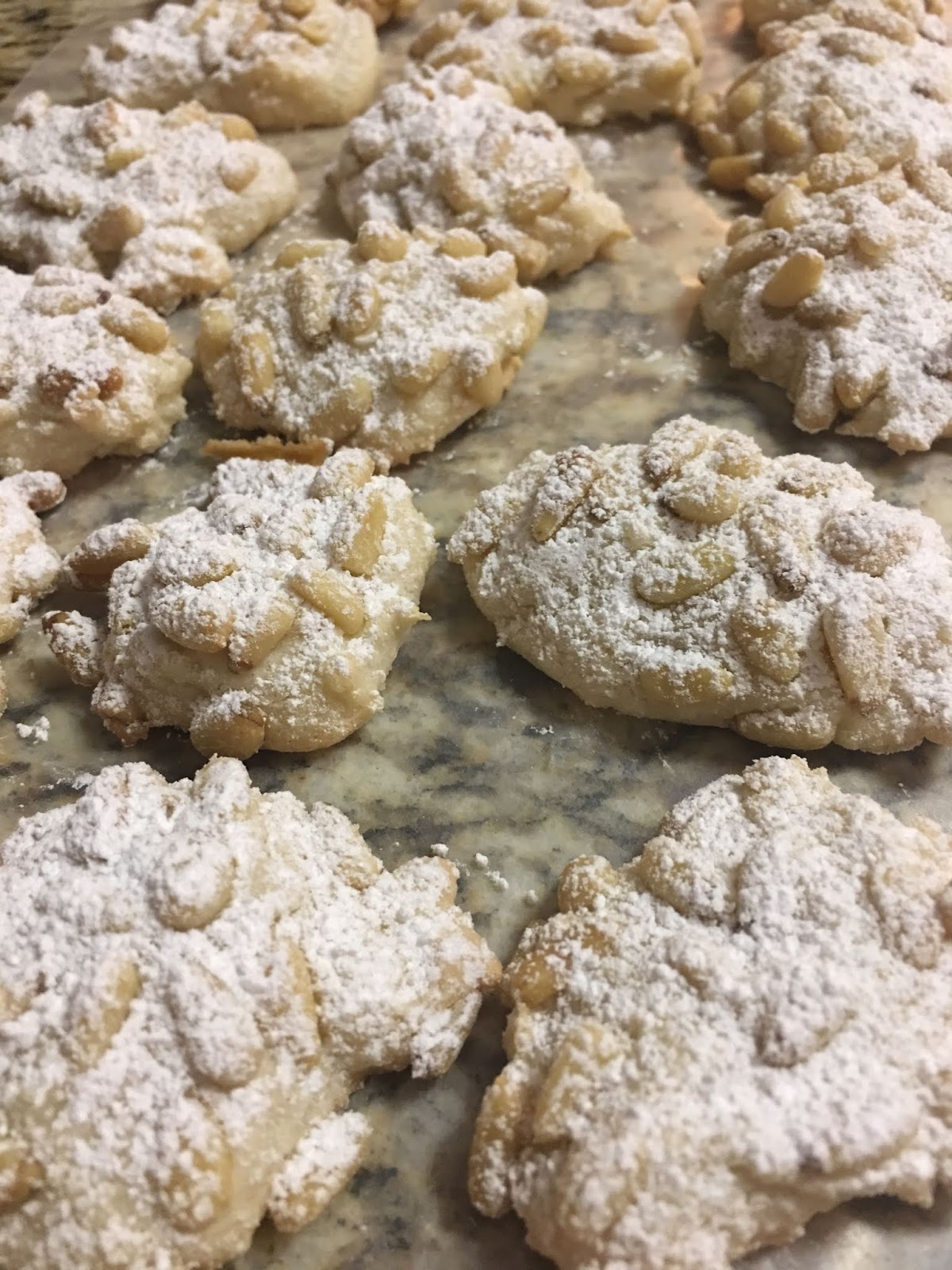 The Fiery Whisk Pignoli (Pine Nut) Cookies... an old Italian recipe