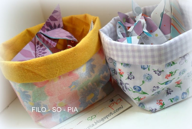 Filo So Pia Cestini Di Stoffa 2 Tecnica Facile Con Tutorial