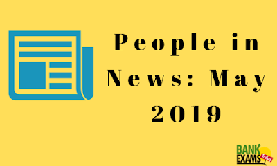 People in News: May 2019