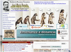 Web del IES José Mª Pereda