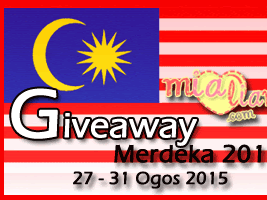 Giveaway Merdeka 2015 Mialiana.com