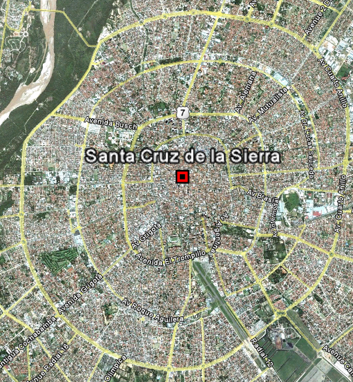 Santa Cruz: La capital cruceña es una isla de calor, con zonas arbóreas de menor temperatura