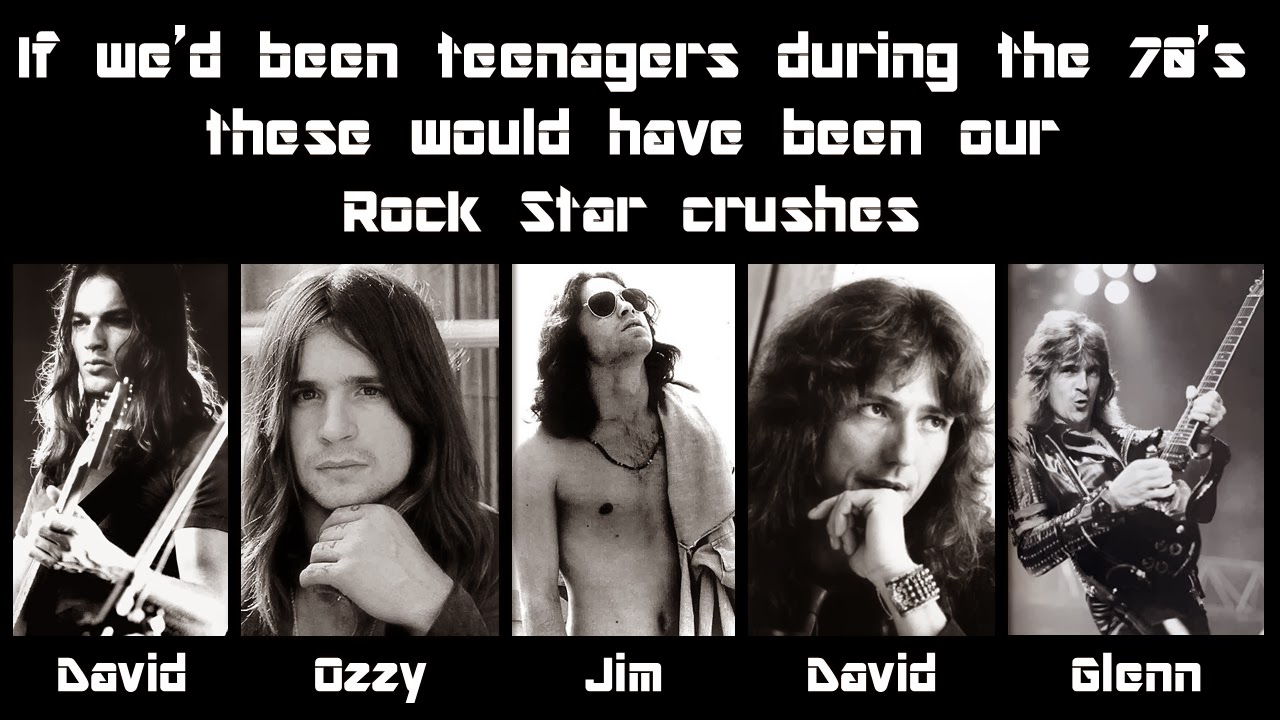 Jade C Jamison Street Team: 70&rsquo;s Rock Stars Then and Now