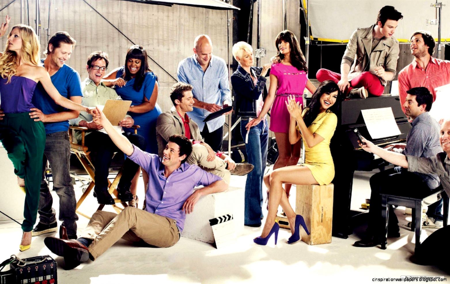 Tv Series Wallpaper Glee Wallpaper