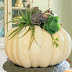 How to Combine Faux Pumpkins and Faux Succulents