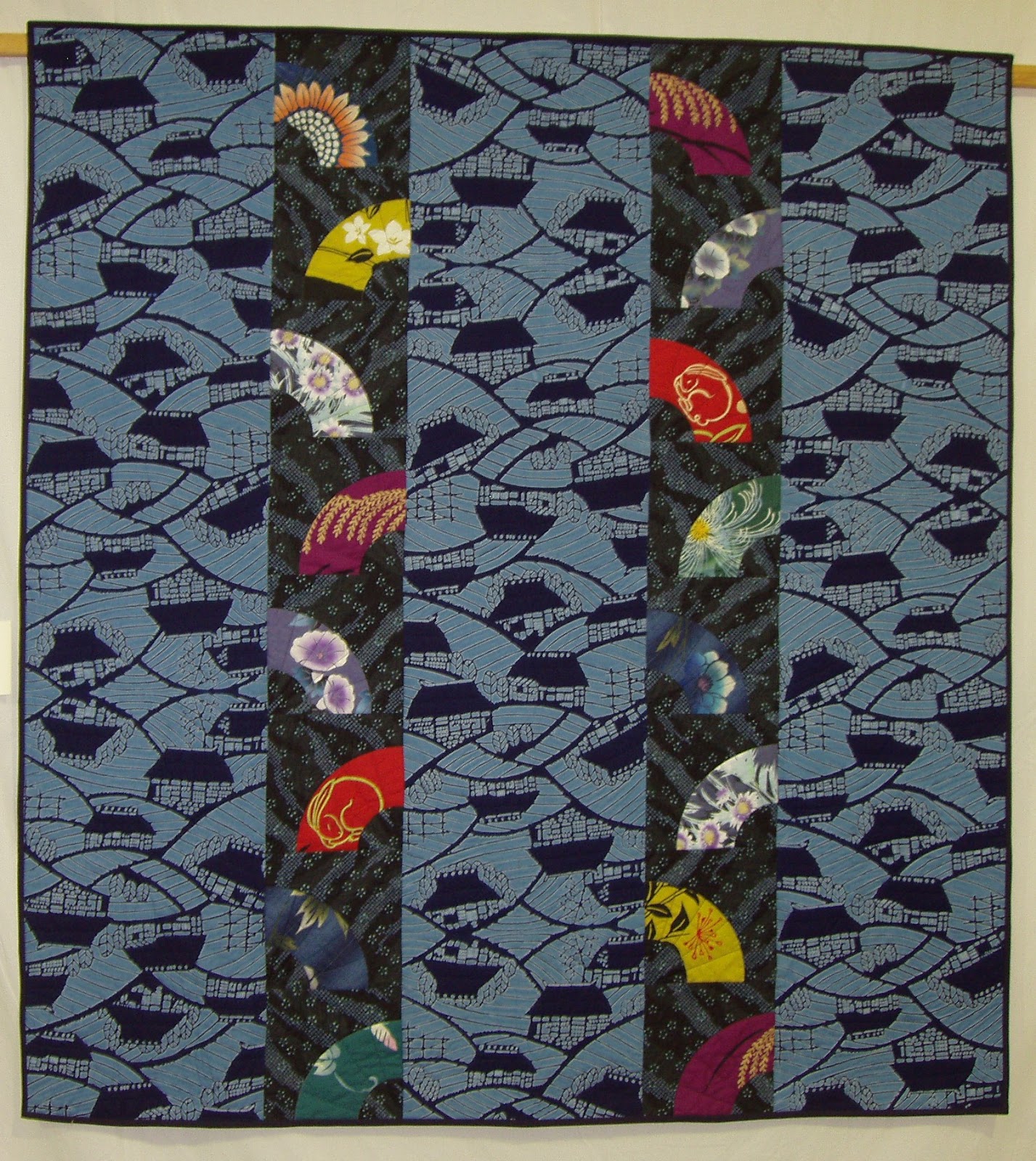 sashiko and other stitching Japanese Quilt Inspirations quilts for