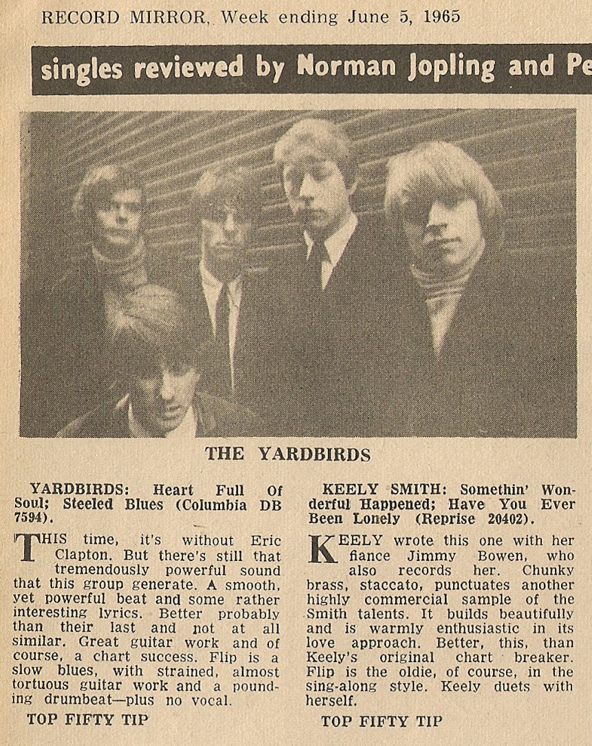 leaders of men Keith Relf and The Yardbirds Leaders of Men Vol 21
