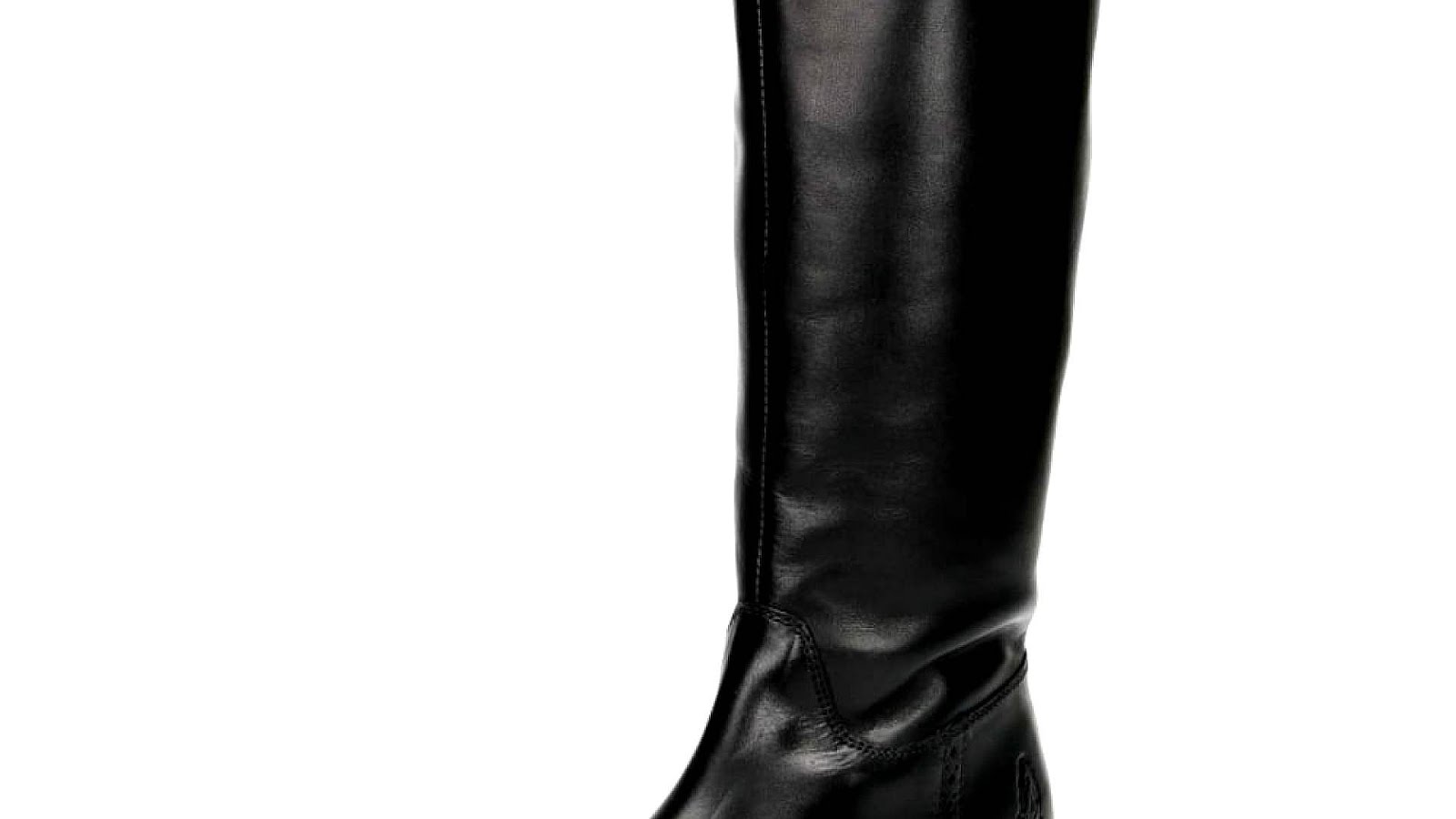 Flat Knee High Leather Boots - Knee Choices